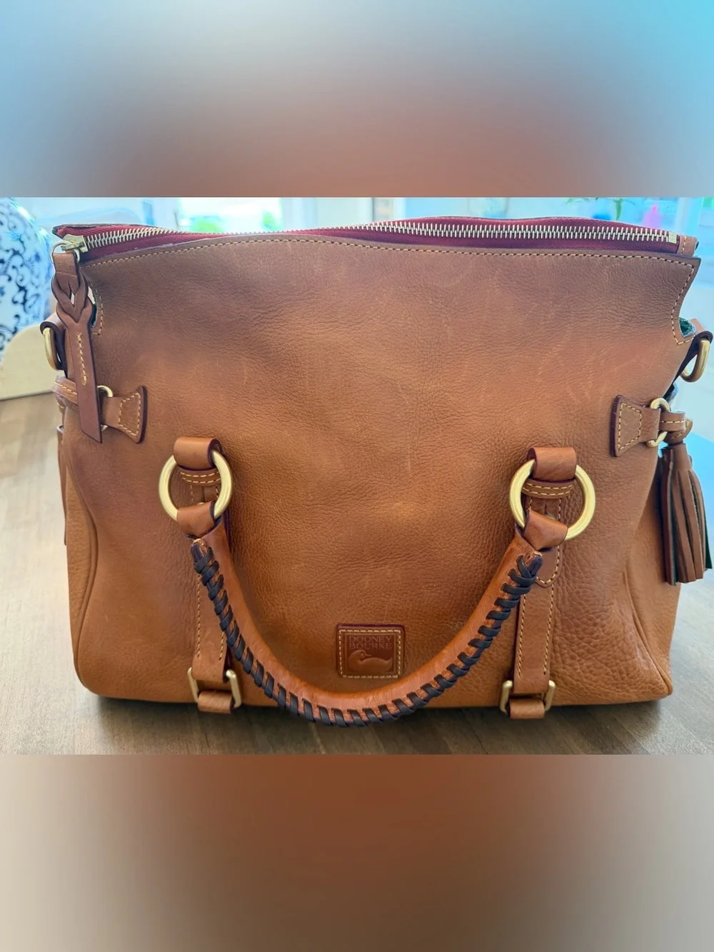 Dooney & Burke Florentine Satchel - Picture 3 of 15